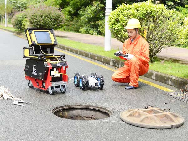 蕲春管道机器人检测